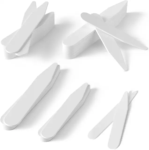 Kraag Kopen: EODKSE Set van 50 herenshirtkragen in 5 maten voor perfecte pasvorm