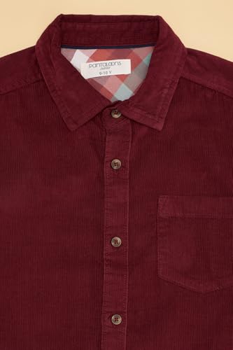 Image of Pantaloons Junior Boy's Solid Regular Fit Shirt