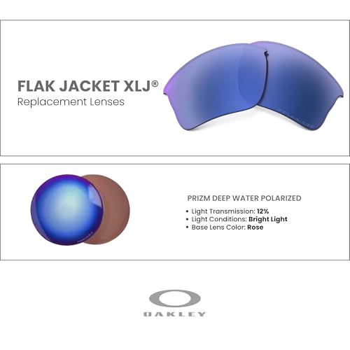 Image of Oakley Flak Jacket XLJ OO9009 Replacement Lenses for Men for Women