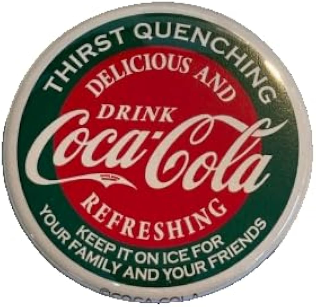 Amazon.co.jp: コカ・コーラ バッジ 缶バッチ Mサイズ 32mm GM3 : おもちゃ