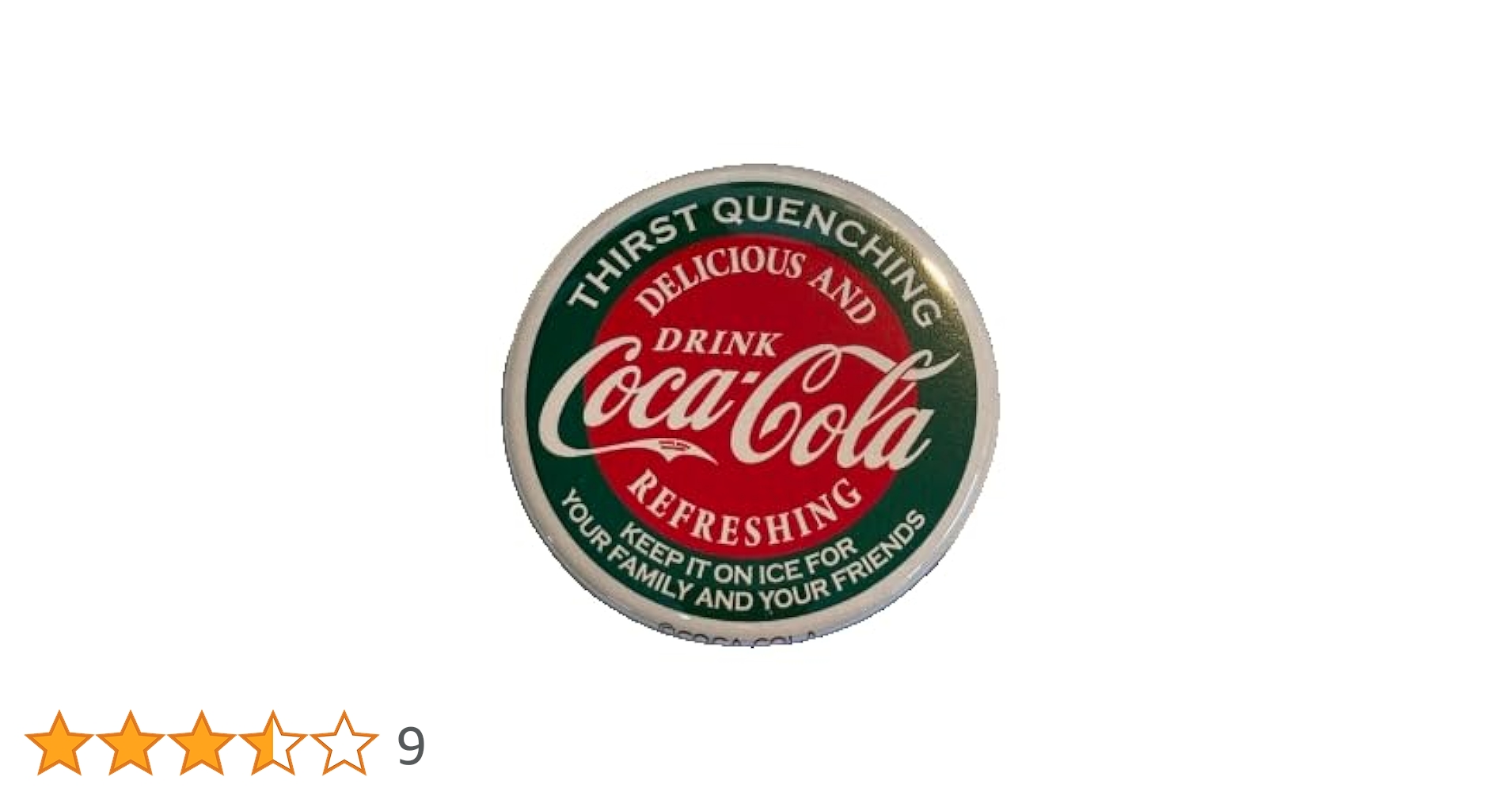 コーラグッズ M Amazon | コカ・コーラ バッジ 缶バッチ Mサイズ 32mm GM3