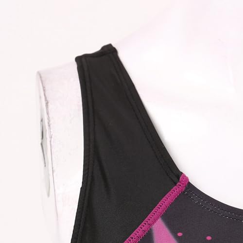 Monokini 1 pièce color block rose vif avec attache dos en taille S