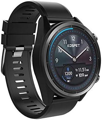 KOSPET HOPE 3GB 32GB Bluetooth GPS 1.39" 4G Smartwatch Men Waterproof 8.0MP Camera Sim Card Smart Watch Phone For IOS Android (Color : A)