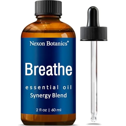 Breathe Essential Oil Blend 60 ml - Eucalyptus, Menthol for Humidifiers