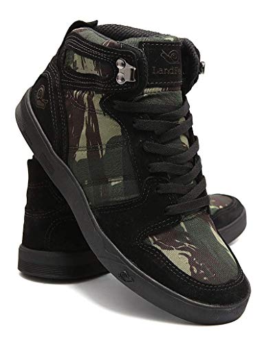 Tênis Landfeet Original Cano Alto Couro Embarcadero Il Verde 37