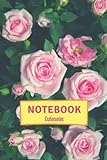 CuteNotes - Notebook Gift For My Wife: With Numbered Pages and Roses on it, Red Flowery Composition Notebook