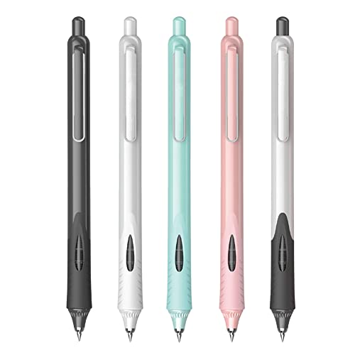 DUNBONG 0.5mm Retractable Straight liquid neutral pens, Push action silent ...