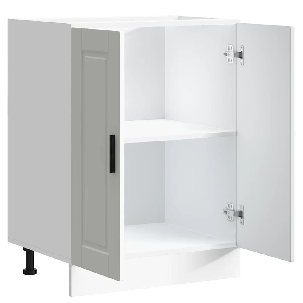 vidaXL Armoire de Cuisine Porto Blanc Bois d ingénierie