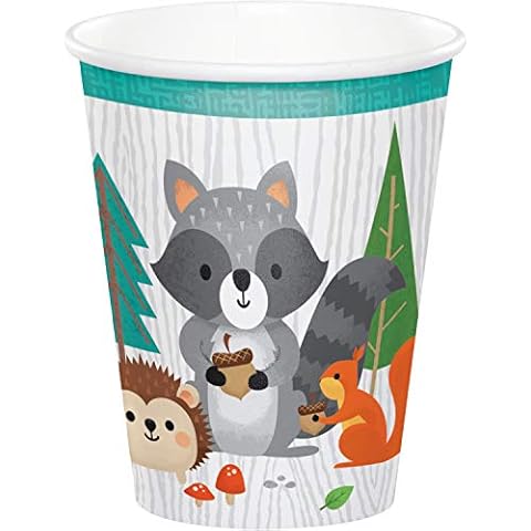 Creative Party Woodland Animals Paper Cups Cover