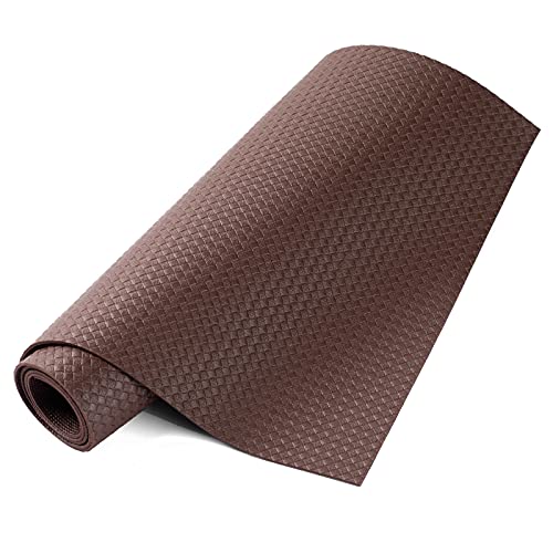COSYLAND Tapis de Tiroir Tapis de Tiroir Antidérapant, Tapis Antidérapant pour Armoires à étagères, Réfrigérateur à Tiroir pour Bureau à Domicile, 30x610cm (Vin rouge) Cover