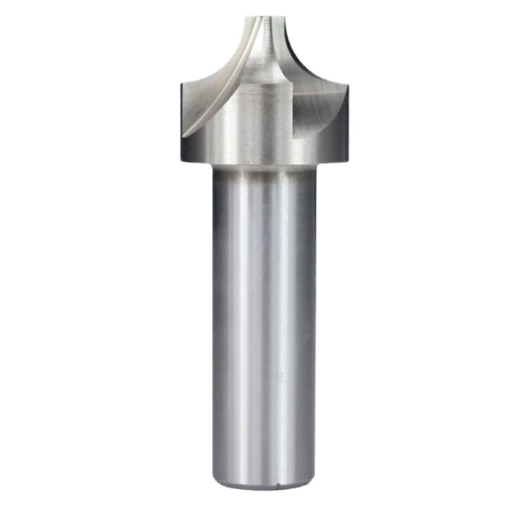 broca de biselado Fresa de redondeo de esquinas HSS de 1 pieza R1-R12, extremo de esquina para CNC, radi0 redondeado(20x32x90MM)
