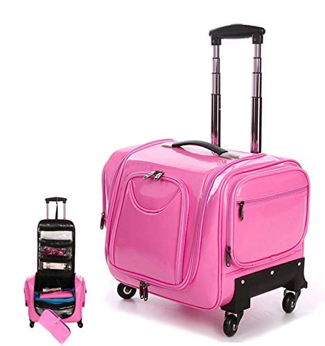 Valise de maquillage en nylon robuste et finitions haut de gamme