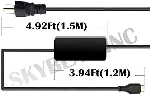 45W USB C Type-C AC Adapter Laptop Charger Compatible for HP Spectre x360 13-v111dx 13-v011dx 13-w023dx 13-w013dx 13-ae013dx 13-ac023dx Notebook PC 15-ch011dx 15-bl012dx 15-bl112dx Power Supply Cord