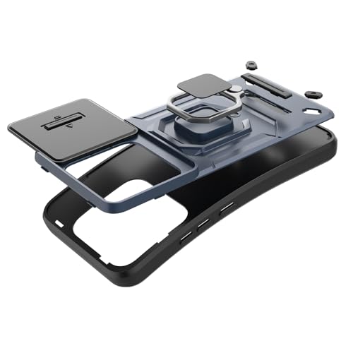 Pour Xiaomi 14T Pro Coque Résistante Anti Choc avec Anneau Bague Anti Chutebéquille NOVAGO - vue 8