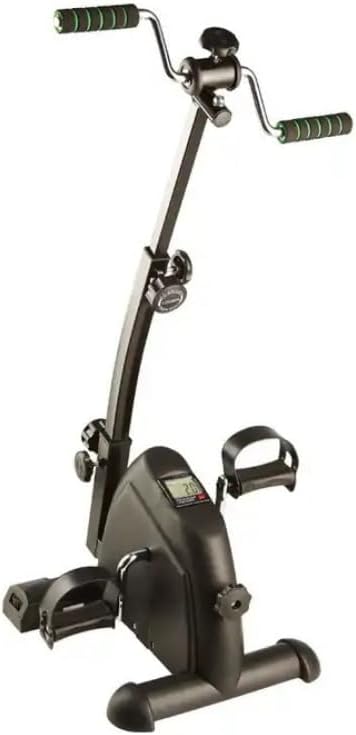 高齢者向け家庭用エアロバイク｜ペダル・ハンドル調整可能｜腕・脚・膝リハビリ対応フィットネスマシン｜耐荷重200kg｜上下肢連動式 主