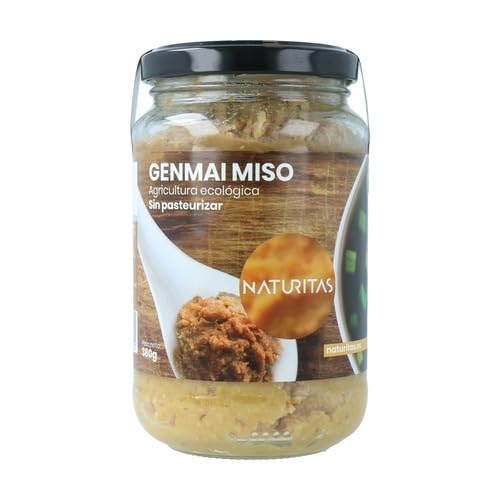 Pack Genmai Miso sin pasteurizar Bio | 2x380g | Naturitas Essentials | Pasta de miso | Miso japonés | Salsas