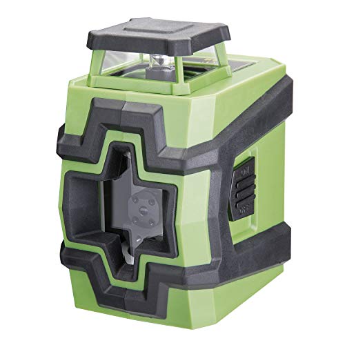 POWERSMITH PLCL360T Self-Leveling 360° Cross-Line Laser Level with Tripod, Pendulum Lock, Laser Pouch, and Batteries
