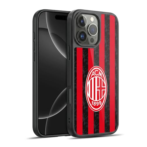 Protection militaire iPhone 16 Pro Max coque antichoc AC Milan