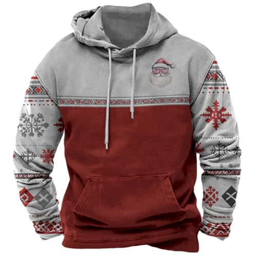 Bengbobar American Flag Hoodies for Men USA Graphic Hooded Sweatshirts Drawstring Western Ethnic Boys Pullover Tops Men