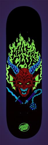 Santa Cruz Stranger Things Hellfire Club - Tablas de skate (21 x 80,8 cm)