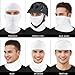 Ezovino 4 Pack Balaclava Ski Face Mask for Men Women,Cooling Neck Gaiter Full Head Mask Face Cover