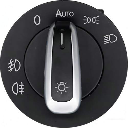 Interruptor faros automóvil con control de luces antiniebla regulable para VW Tiguan 3