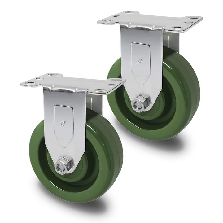 4 inch high temperature casters for bakery racks