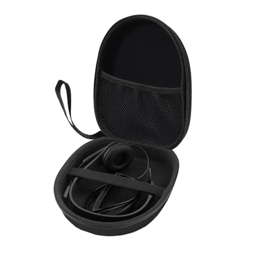 Hard Travel Carrying Case Headphone Storage Bag for USB Headset H390 H540 H430 H570e/ Plantronics/Blackwire 3220 3320 C3220/ Sennheiser SC 30/ SC 60/ PC 8/ PC 7/ Consumer Audio Momentum 4