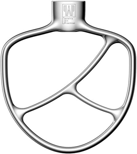 Flat Beater Replacement 5.5-Quart Stand Mixer/Polished 18/8 Stainless Steel Accessories/No coating/Dishwasher Safe - Thumbnail 2