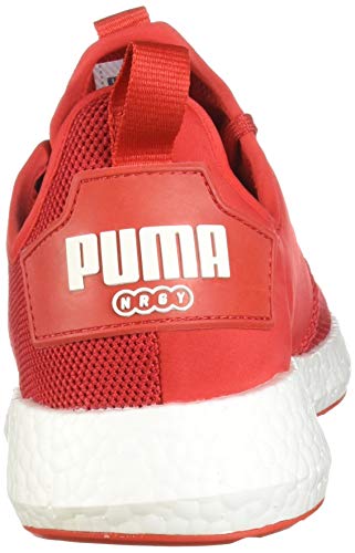 PUMA Puma Men's NRGY Neko Sport Sneaker, High Risk Red White, 8 M US
