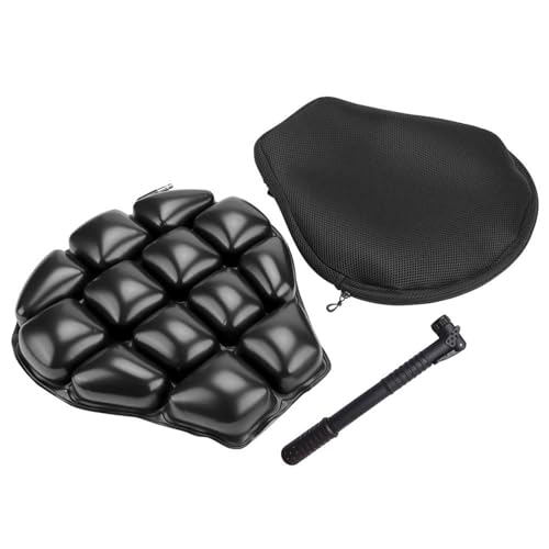 Cojín para Honda CBR600 evita dolor de sillín con asiento inflable XL