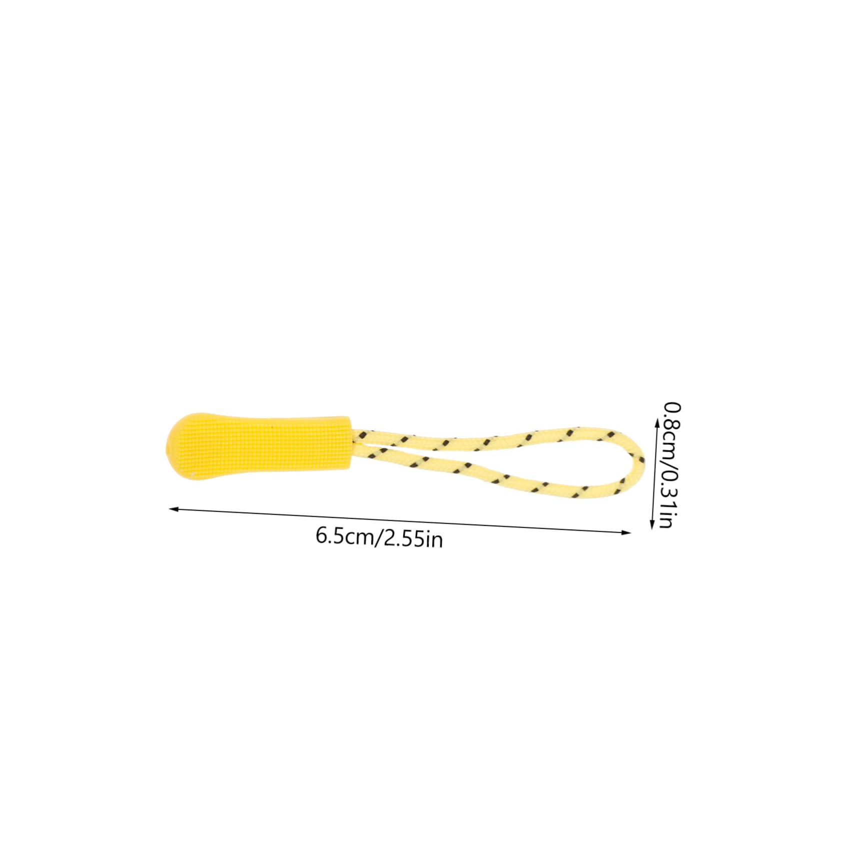 ERINGOGO 50Pcs Zipper Pulls Replacement for Clothing Bags and Luggage Durable Zipper Tab Puller Easy to Install for Projects and