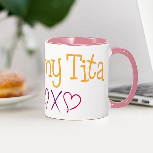 Taza de cerámica 11 oz miniatura 4