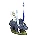 MODONA Four Piece Kids Bathroom Accessories Set - Dinosaur