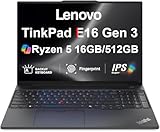 Lenovo ThinkPad E16 Gen 3 AI Business Laptop 16