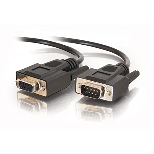 C2G 52038 Db9 F/F Serial Rs232 Null Modem Cable, Black (6 Feet, 1.82 Meters) #TOP1