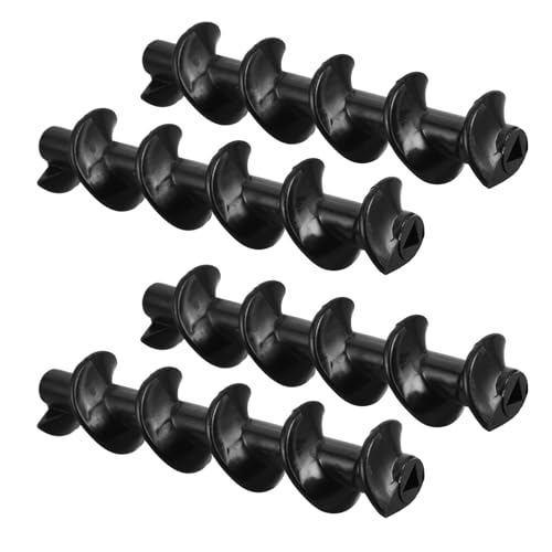SMASOLO Eje Espiral para Fuente de Chocolate 4 Piezas Plástico Precisión Alta Eficiencia Compatible para Máquina de Chocolate Uso Doméstico y Comercial Mantenimiento Fácil
