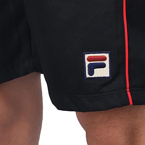 Bermuda Fila Cinci Fbox Preta e Vermelha-gg