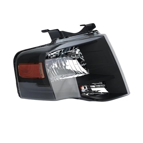 Feux avants auto Ford Expedition 2007-2014 phare noir droit avec feux de jour DRL LED intégrés