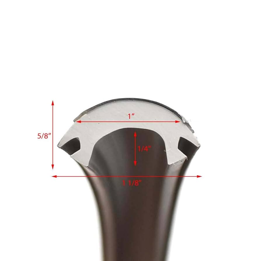 Amazon.com : Taco Boat Rub Rail Insert V12-9873CP50 | Flex