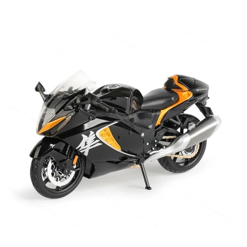 Modèle Moto Suzuki Hayabusa 2022 Miniature 1:12 en Métal Moulé pour Collectionneur