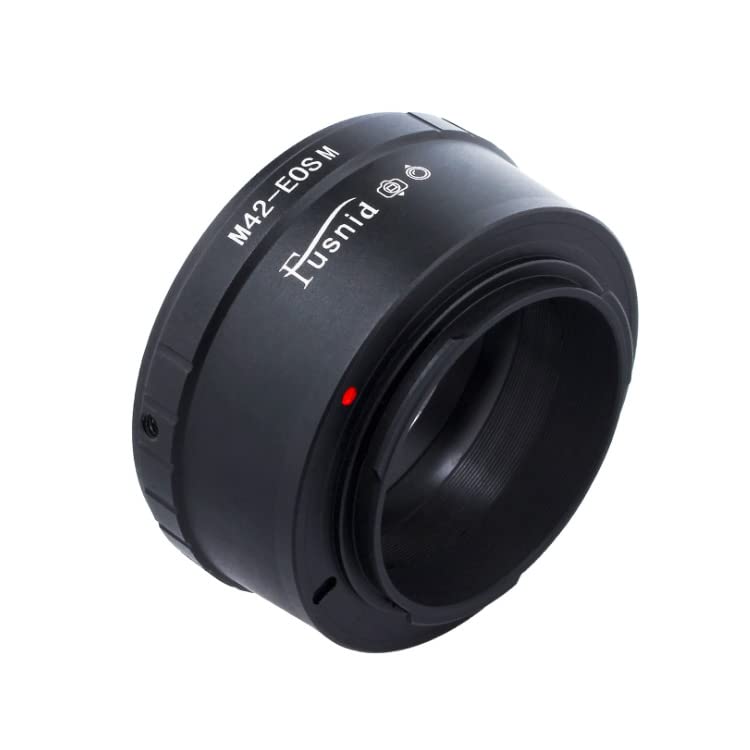 Adaptateur M42-EOS.M mise au point infini conservée pour objectif M42 et Canon EOS M