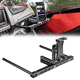 KEMIMOTO Electronic Device Mounts with Grab Bar, 6061 Billet Aluminum Electronic Device Holder Phone Tablet GPS Mount Compatible with Polaris RZR PRO XP/XP4 2022-2023 RZR PRO R/Turbo R