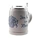 Bavariashop Premium Bierkrug mit Gravur und Deckel - Personalisierter Steinkrug mit Namen - Individueller Steinkrug mit Gravur - Füllmenge: 0,5 Liter