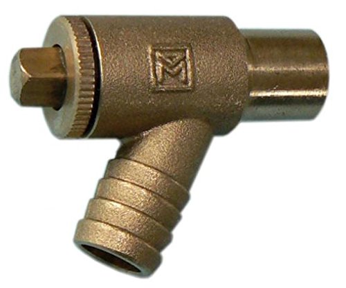 Pack of 5-15mm Type A Draw Off Cock (Known as Draw Off Valve / 15mm Drain Off/Radiator Drain Off/Drain Off Valve/Radiator Drain Valve Also Available in 1,2 and 5 Bag Quantities)