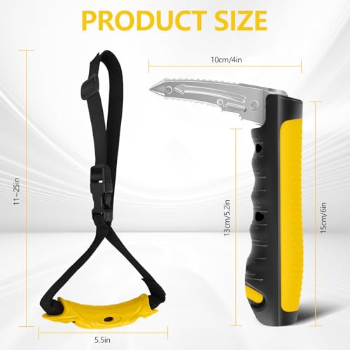 Image of Kaiedos Car Door Handle for Elderly, 3-in-1 Car Handle Assist for Seniors, Portable Auto Cane Vehicle Support Handle, 500 lbs Capacity, Non-Slip Door Assist Bar