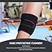Operitacx 2pcs Breathable Compression Pads Lightweight Support Sleeves for Fitness Cycling Basketball Joint Protection