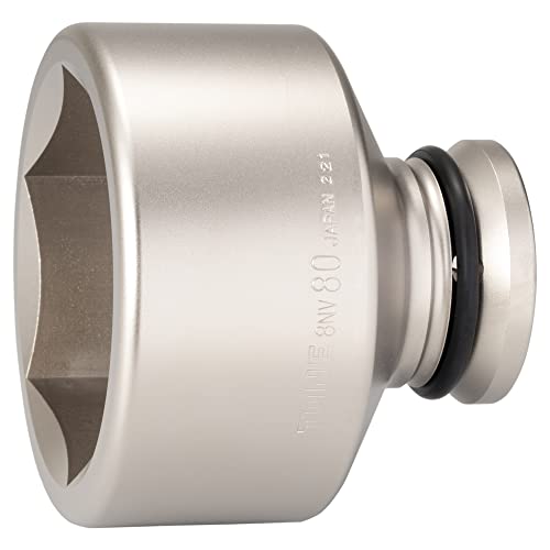 トネ(TONE) インパクト用ソケット HP8NV-80 差込角25.4mm(1") 二面幅80mm