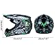 Bonbela MTB Helm Professioneller Motocross Helm für Kinder Erwachsene Motocross Dirt Bike Offroad Motorradhelm mit Schutzbrille Handschuhe Gesichtsbedeckung