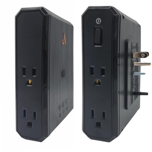 Austere III Series, Wall Power 4 Outlet Surge Protector, 2500 Joules, EMI/RFI Filtering, Flameless MOV, Overcurrent Protection, SmartFit Outlets, 4 Year Component Guarantee